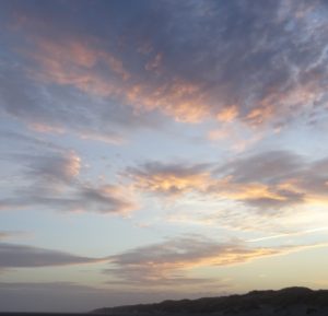 Zonsopkomst op het strand 1