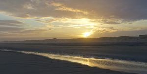 Zonsopkomst op het strand 3